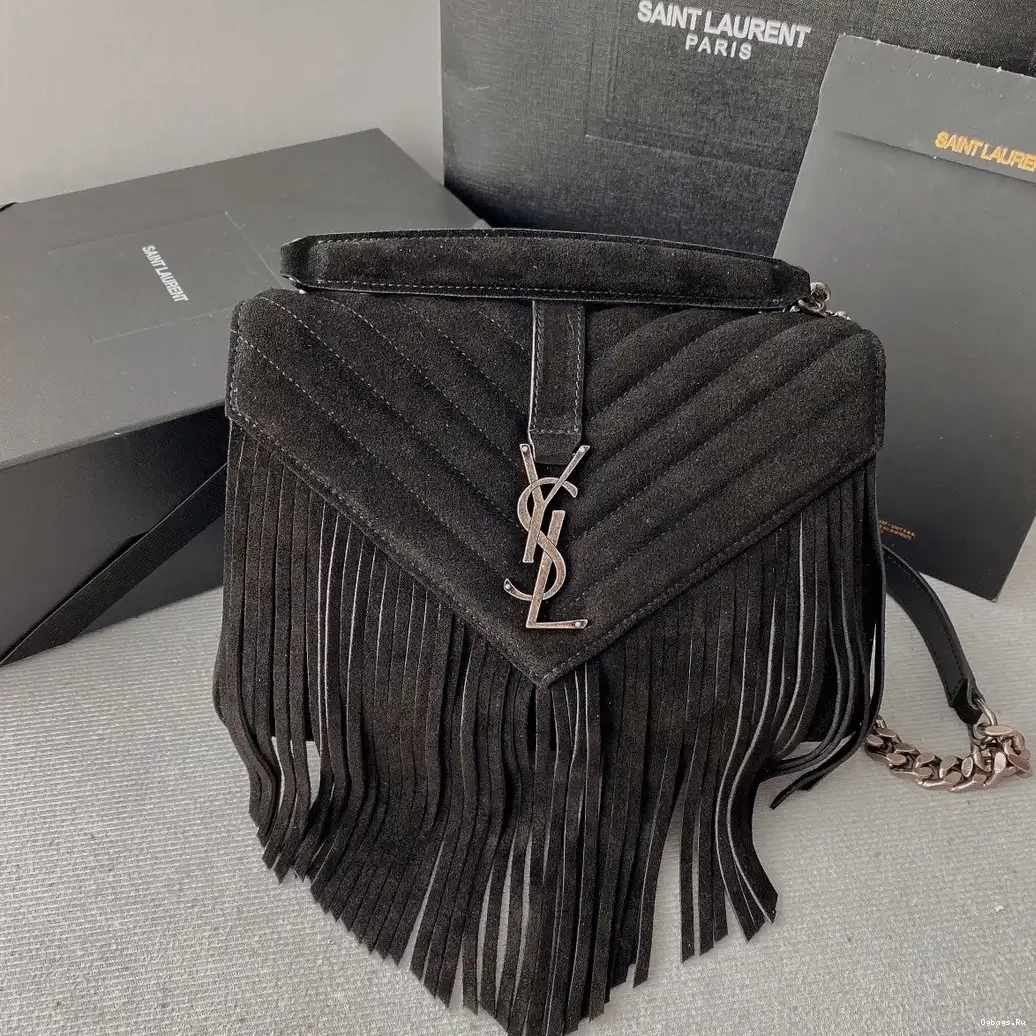 YSL CHAIN COLLEGE BAG MEDIUM 0502